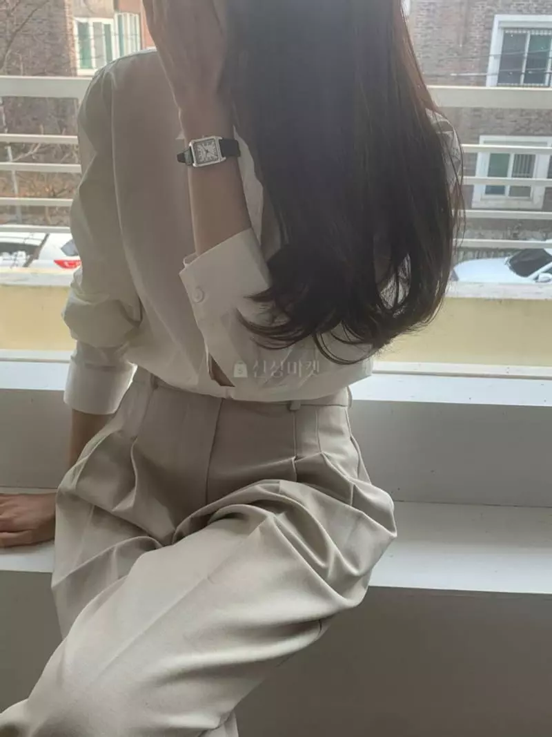 Jinsim - Korean Women Fashion - #romanticstyle - Ahne Pants - 4
