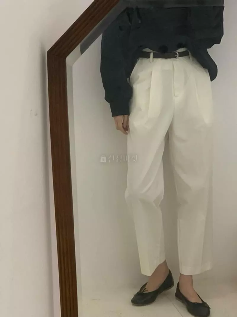 Jinsim - Korean Women Fashion - #thatsdarling - Trave Pants (belt set) - 2