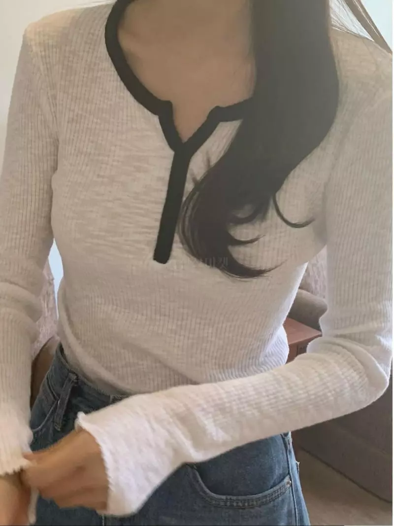 Jinsim - Korean Women Fashion - #thelittlethings - Nuance Tee