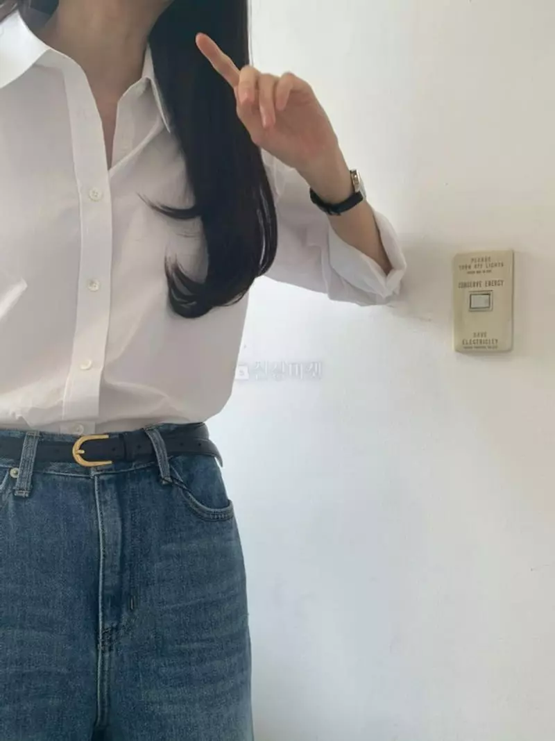 Jinsim - Korean Women Fashion - #vintagekidsstyle - Clare Shirt - 3