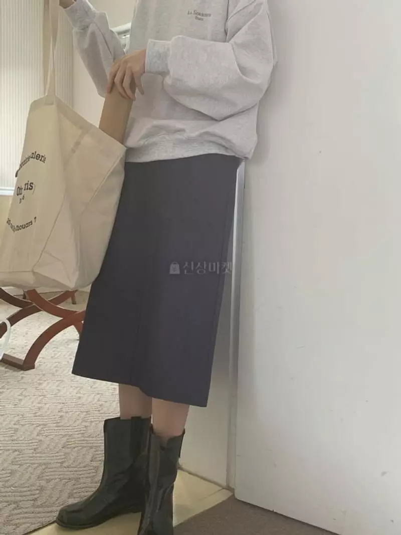 Jinsim - Korean Women Fashion - #momslook - Dry Skirt - 4