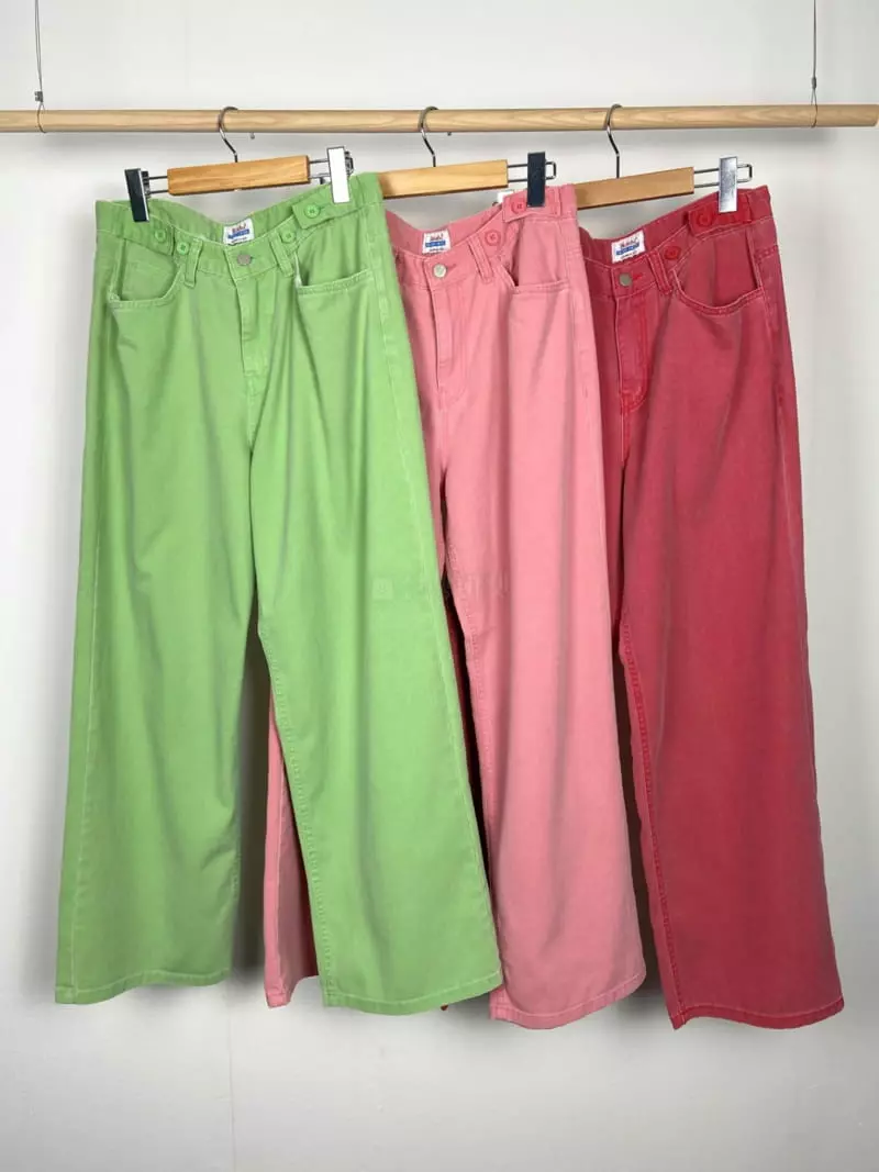 Jkichi - Korean Women Fashion - #womensfashion - 775 Dying Pants - 4