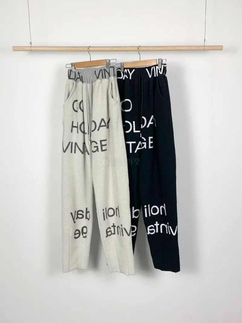 Jkichi - Korean Women Fashion - #womensfashion - Print Pants - 4