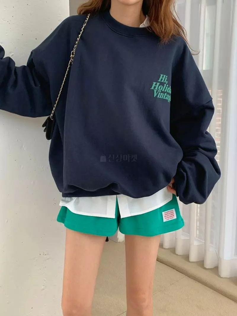 Jkichi - Korean Women Fashion - #momslook - Hi Sweatshirt - 2