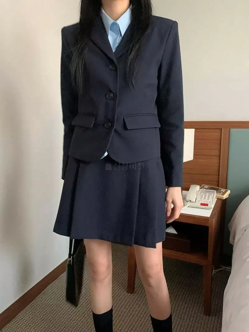Jkichi - Korean Women Fashion - #momslook - Coloring Shirt Jacket