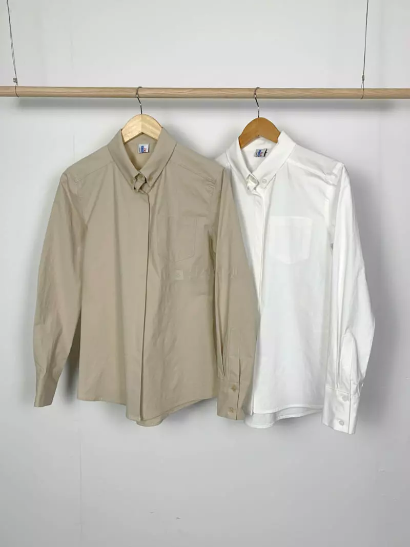 Jkichi - Korean Women Fashion - #restrostyle - Miu Span Shirt - 4