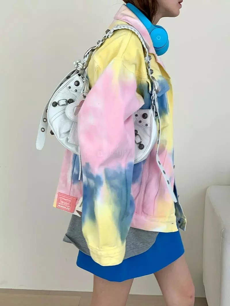 Jkichi - Korean Women Fashion - #thatsdarling - 1029 Water Print Jacket