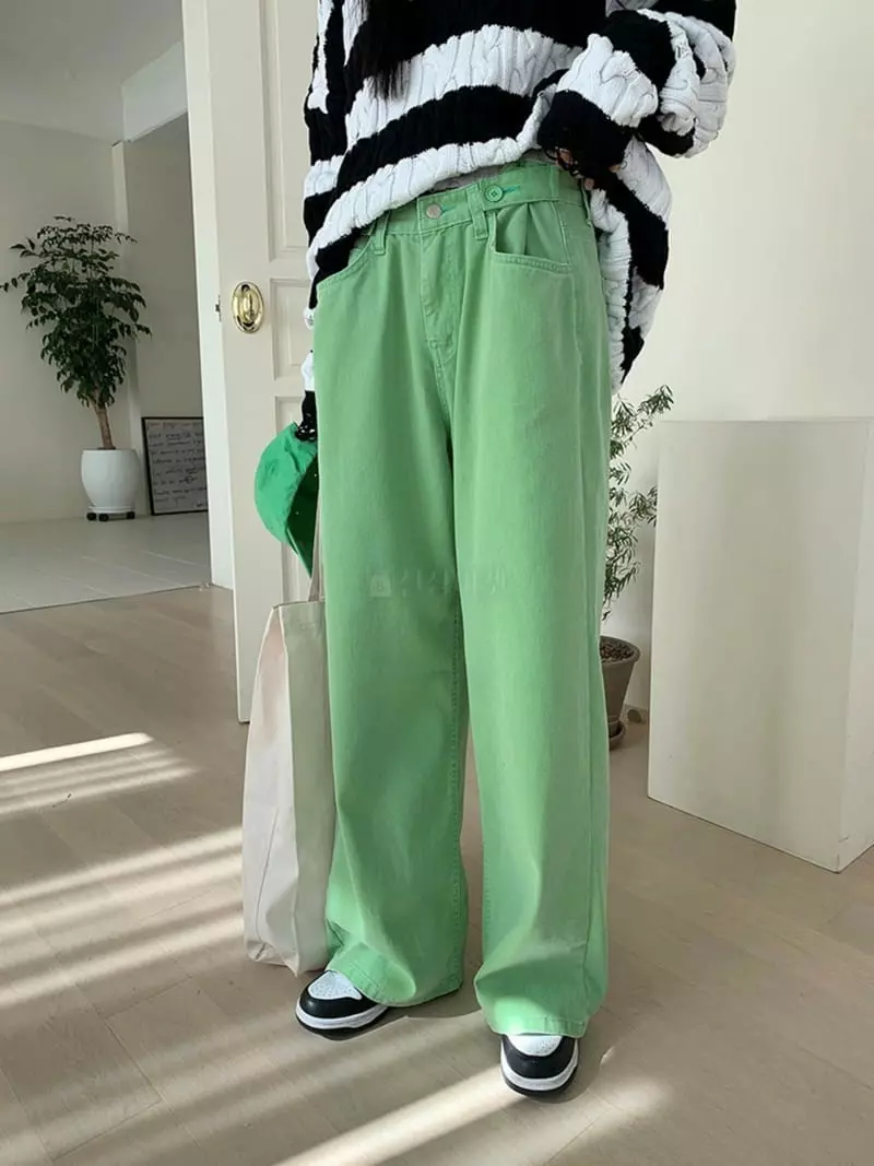 Jkichi - Korean Women Fashion - #thelittlethings - 775 Dying Pants