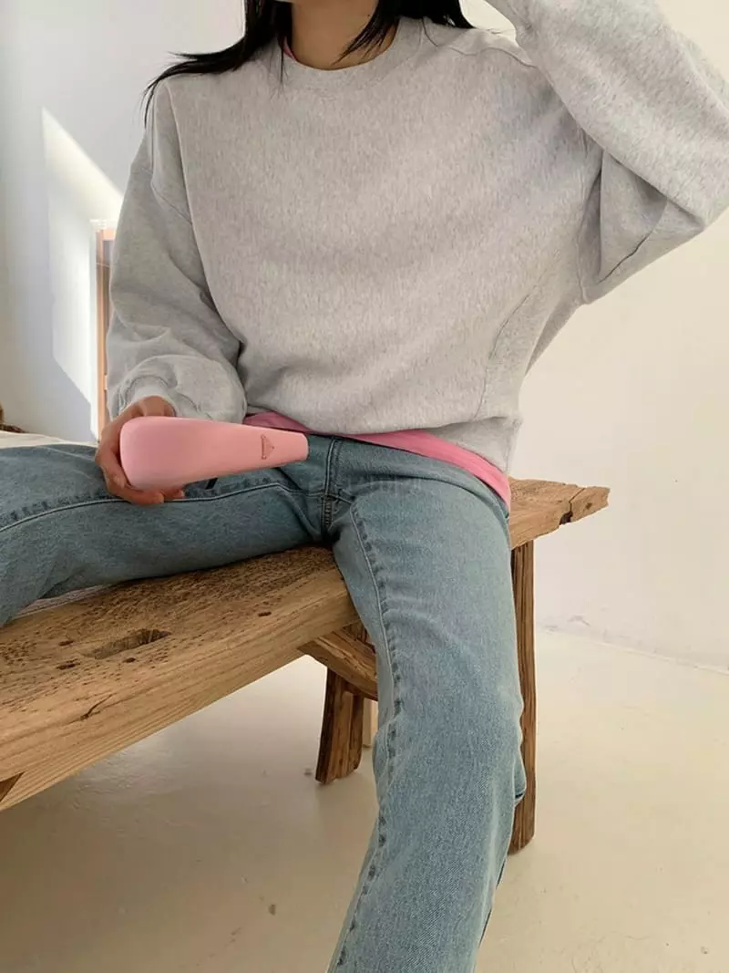 Jkichi - Korean Women Fashion - #vintagekidsstyle - Shikseo Sweatshirt - 3