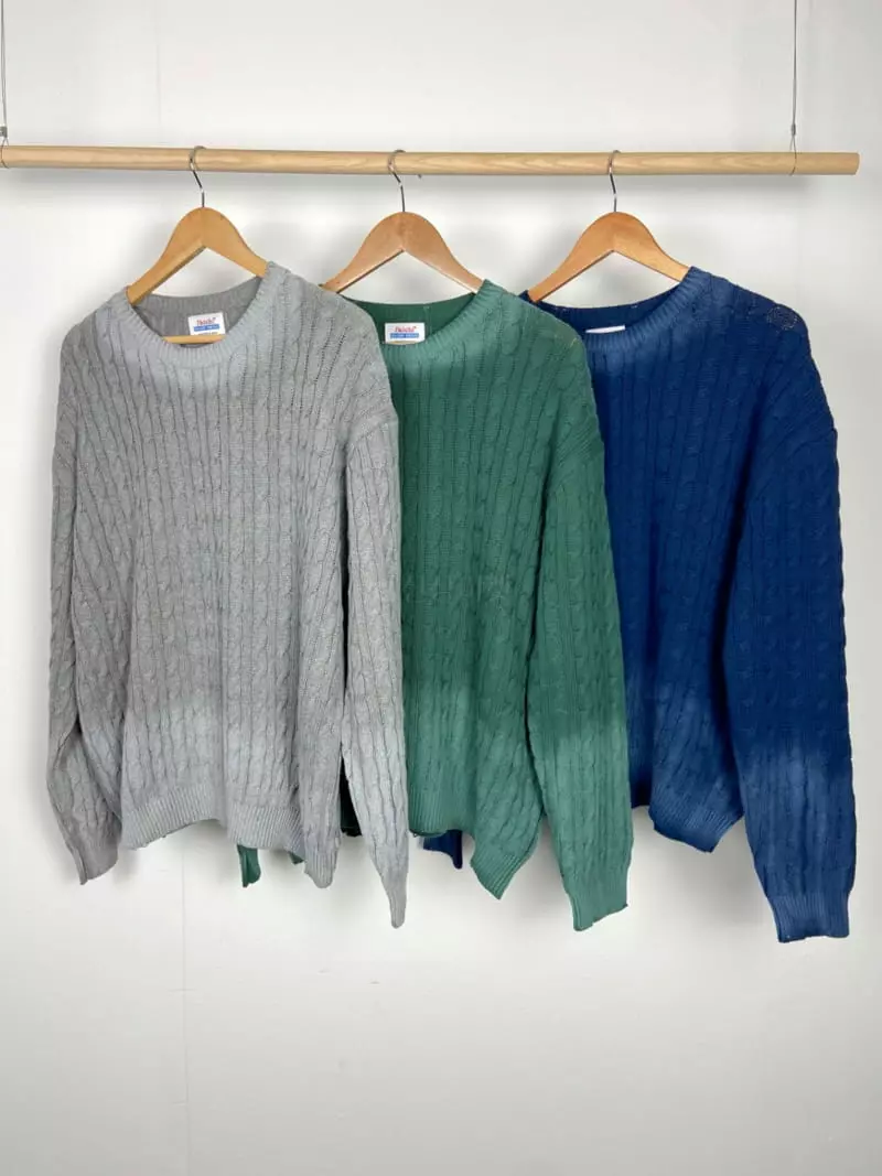 Jkichi - Korean Women Fashion - #momslook - Washing Mu Mu Knit Tee - 4