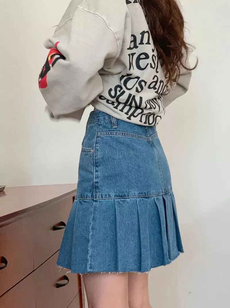 Jkichi - Korean Women Fashion - #womensfashion - 1031 Wrinkle Skirt - 3