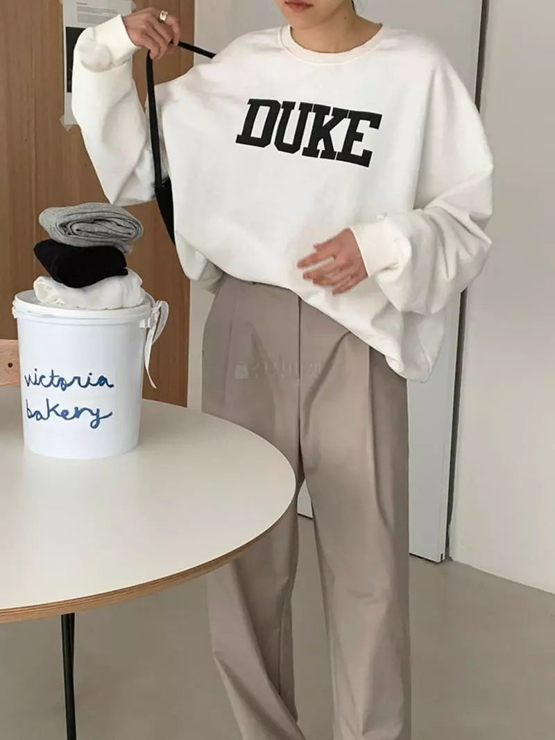 Jkichi - Korean Women Fashion - #womensfashion - Duke Sweatshirt - 3