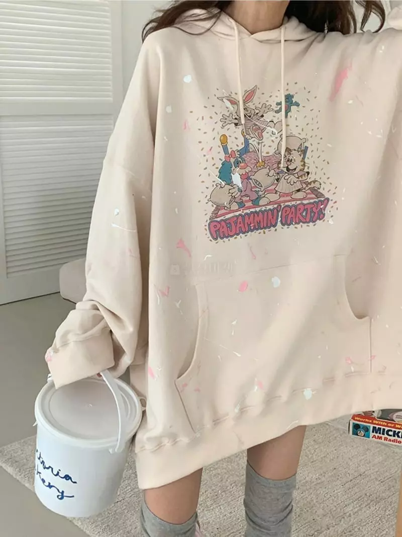Jkichi - Korean Women Fashion - #womensfashion - Party Hoody