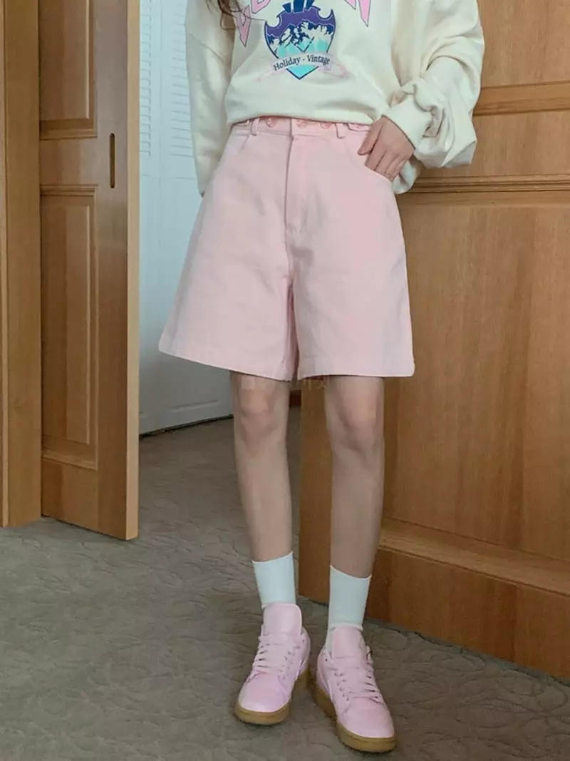 Jkichi - Korean Women Fashion - #womensfashion - Go Go Half Pants
