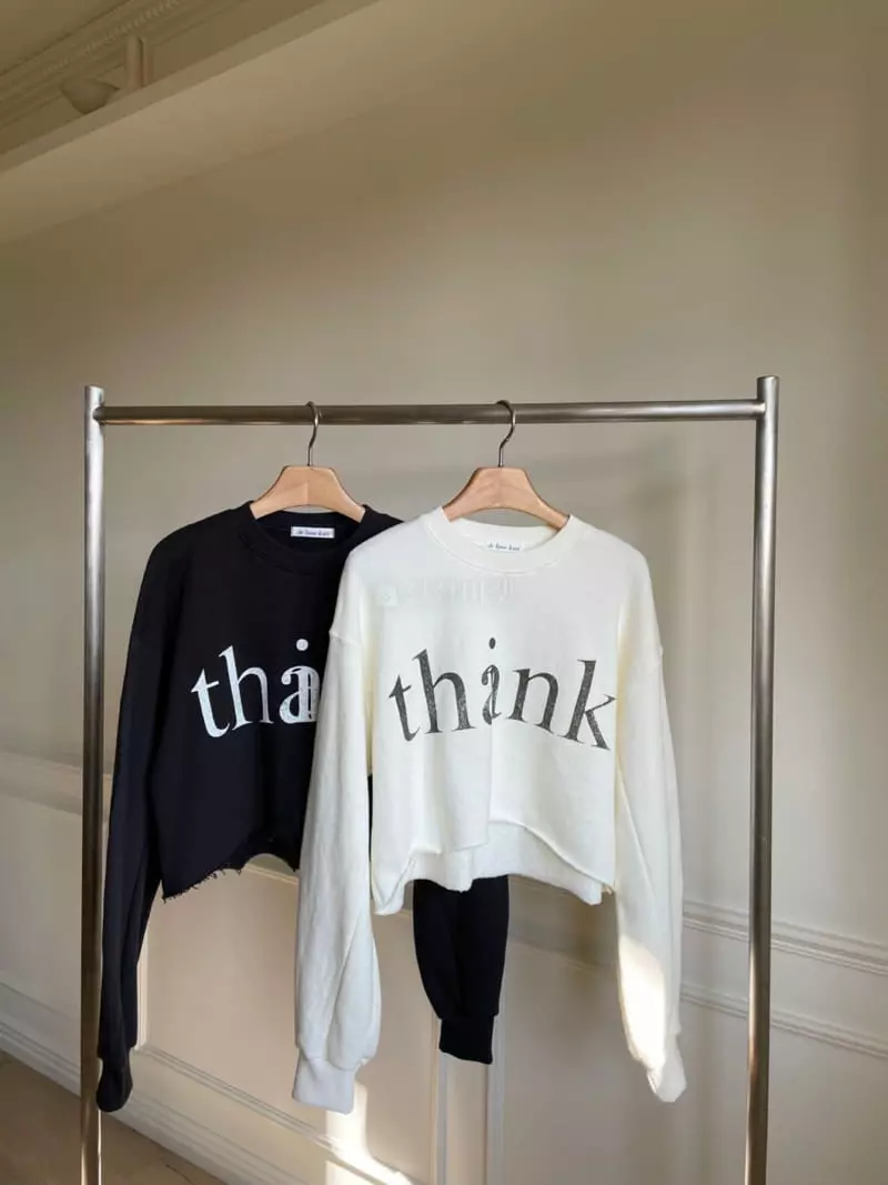 Kare - Korean Women Fashion - #womensfashion - Think Sweatshirt - 4