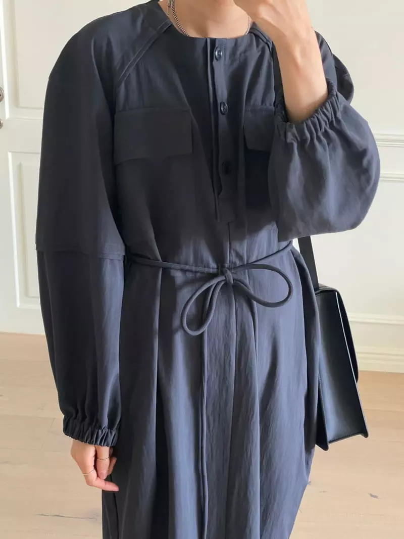 Kare - Korean Women Fashion - #momslook - Flat One-piece - 2