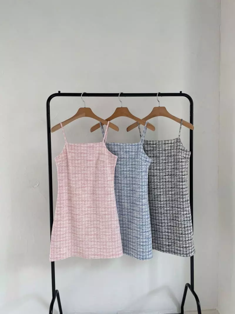 Kare - Korean Women Fashion - #womensfashion - Check One-piece - 4
