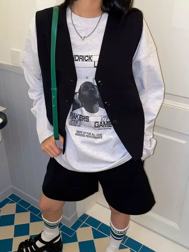 Kare - Korean Women Fashion - #momslook - Marine Vest Jacket