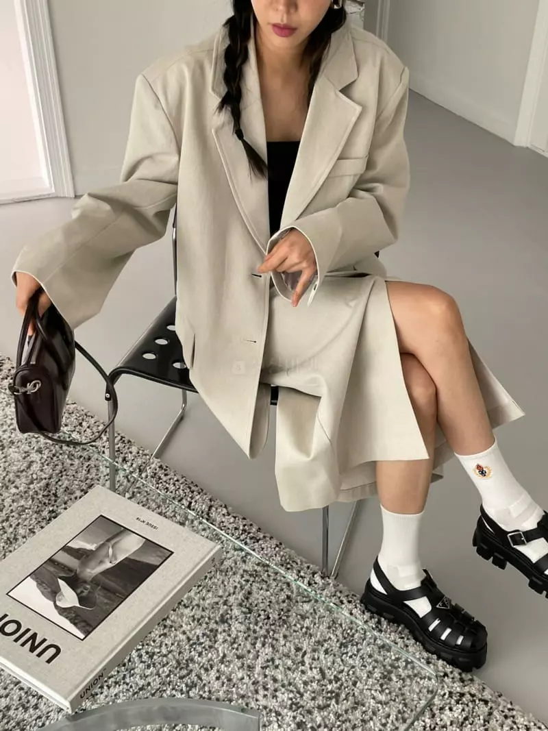 Kare - Korean Women Fashion - #restrostyle - Cotton Skirt - 3