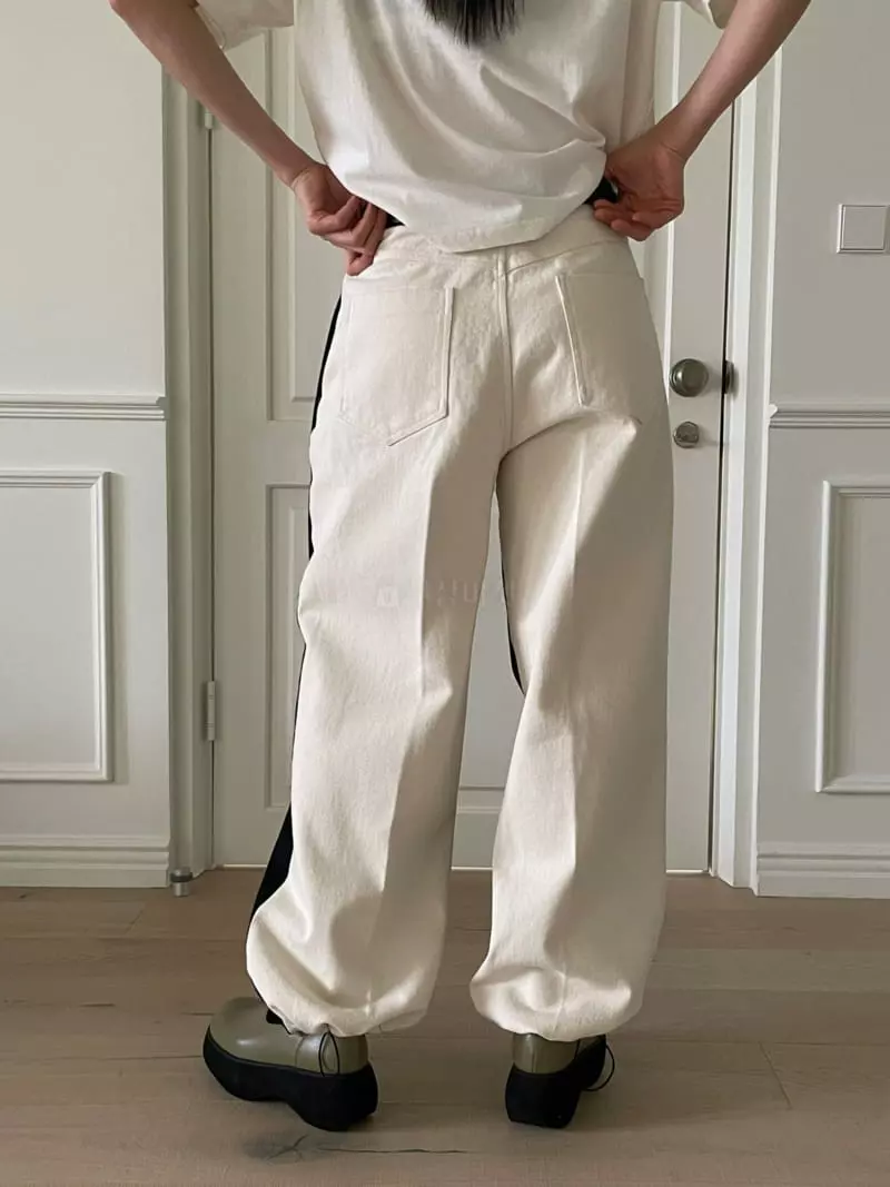 Kare - Korean Women Fashion - #romanticstyle - Reverse Pants - 3
