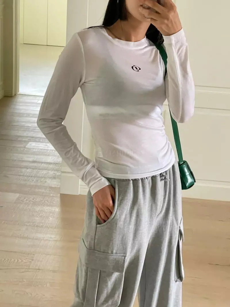 Kare - Korean Women Fashion - #thatsdarling - Long Tee - 4