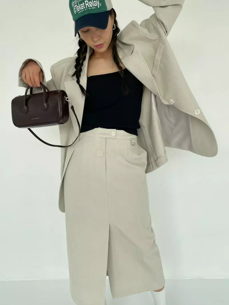 Kare - Korean Women Fashion - #vintageinspired - Cotton Jacket