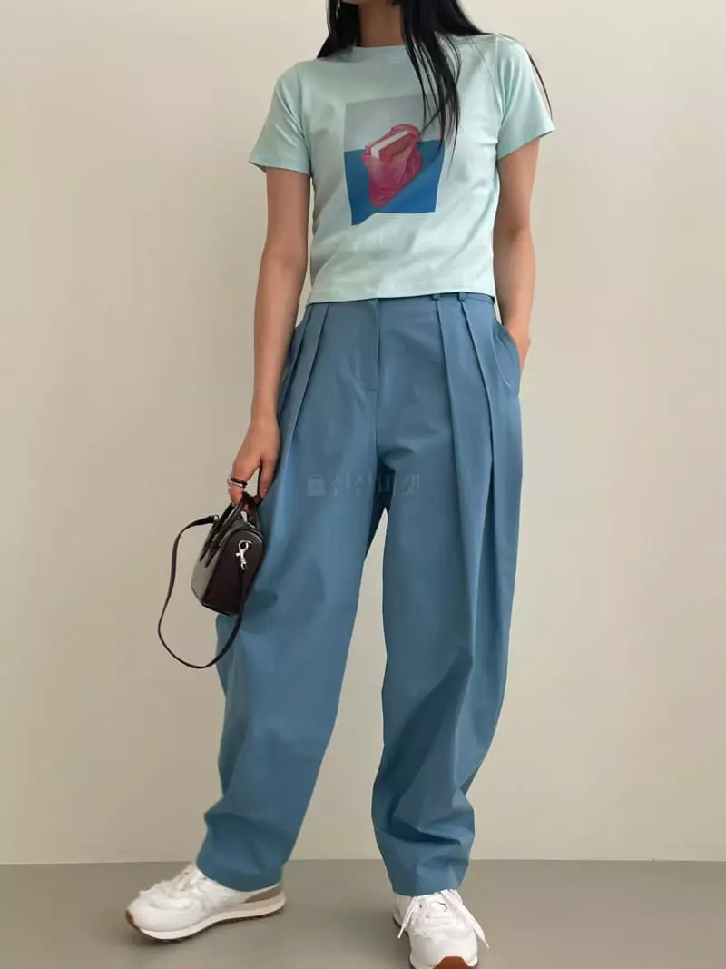 Kare - Korean Women Fashion - #womensfashion - Note Tee - 3