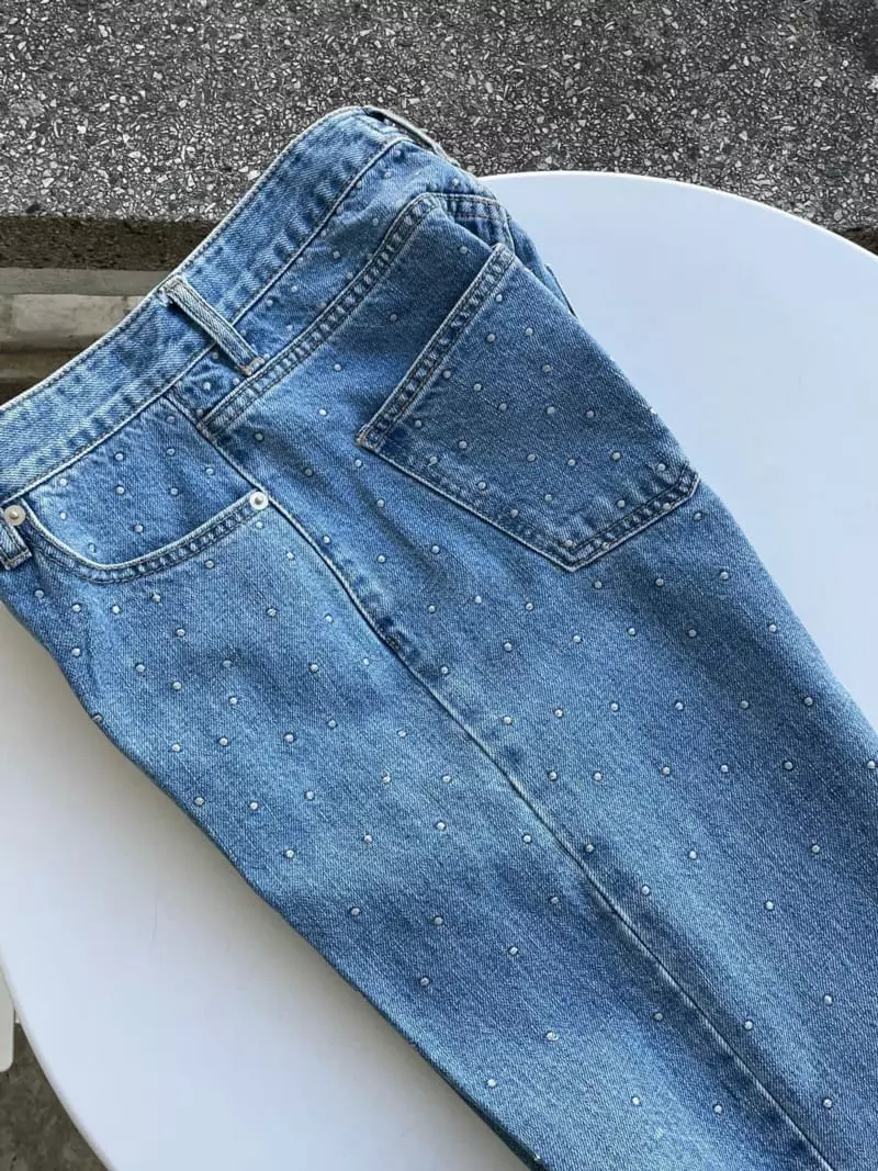Kare - Korean Women Fashion - #momslook - Dot Jean - 4