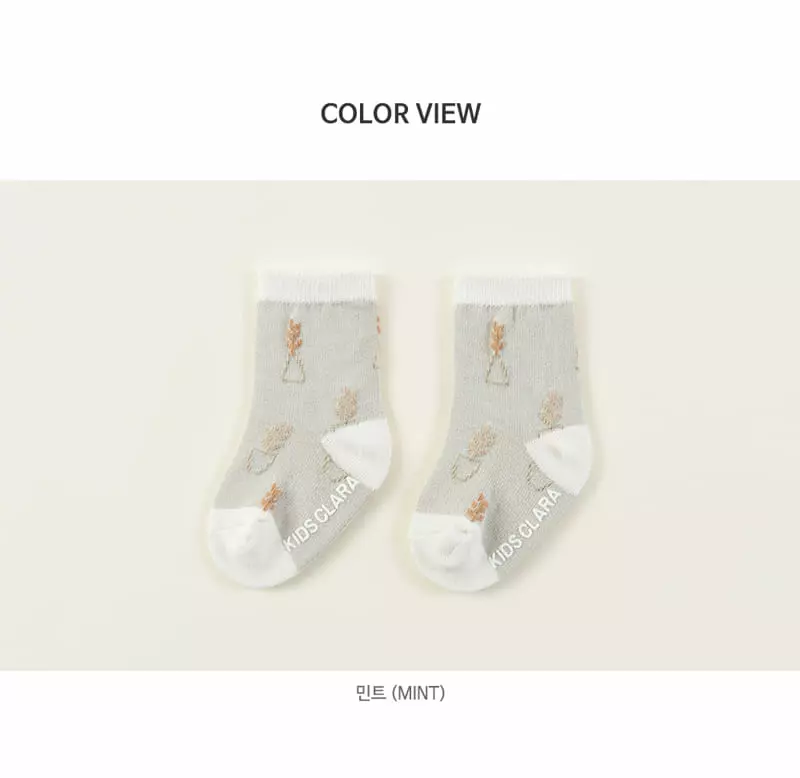 Kids Clara - Korean Baby Fashion - #babyfever - Henry Baby Socks [set of 5] - 6