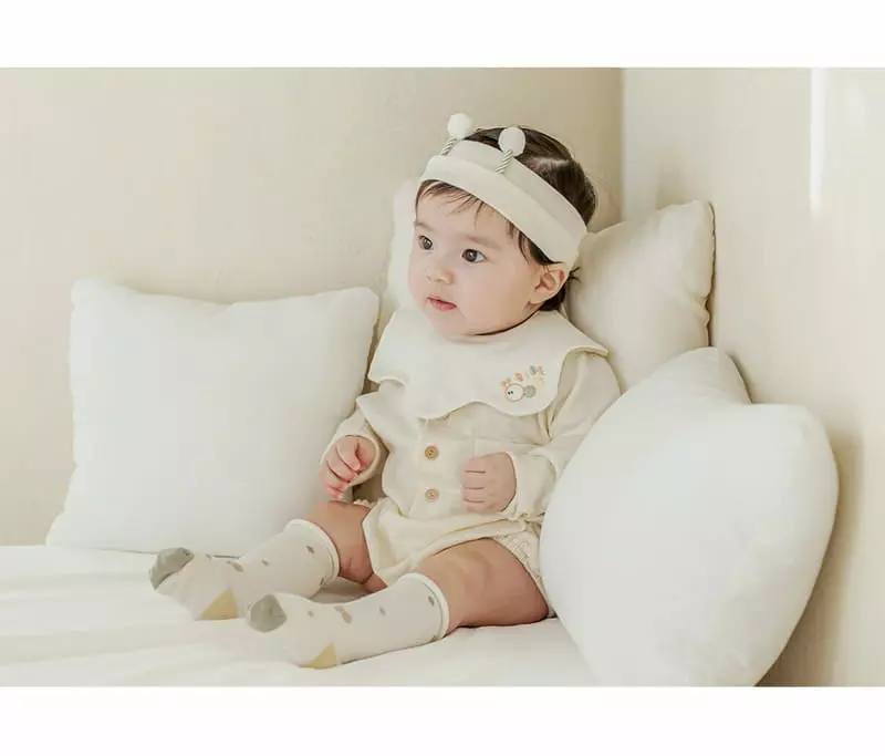 Kids Clara - Korean Baby Fashion - #babylifestyle - Larva Rolling Baby Knee Socks [set of 5] - 3