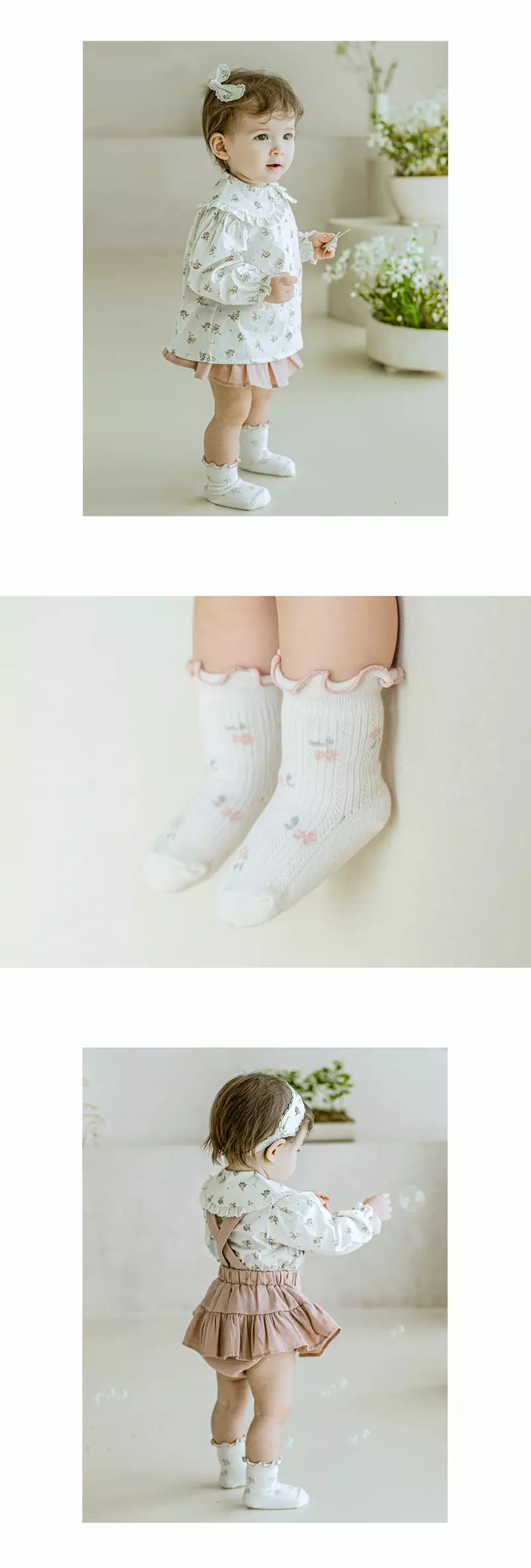 Kids Clara - Korean Baby Fashion - #babyoninstagram - Huani Baby Socks [set of 5] - 3