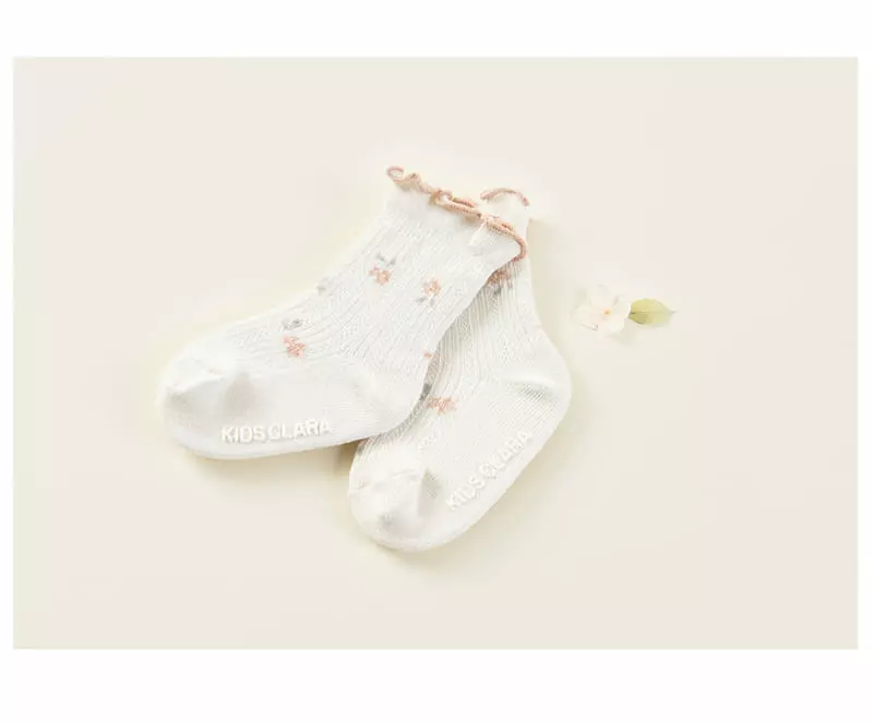 Kids Clara - Korean Baby Fashion - #babyoninstagram - Huani Baby Socks [set of 5] - 4
