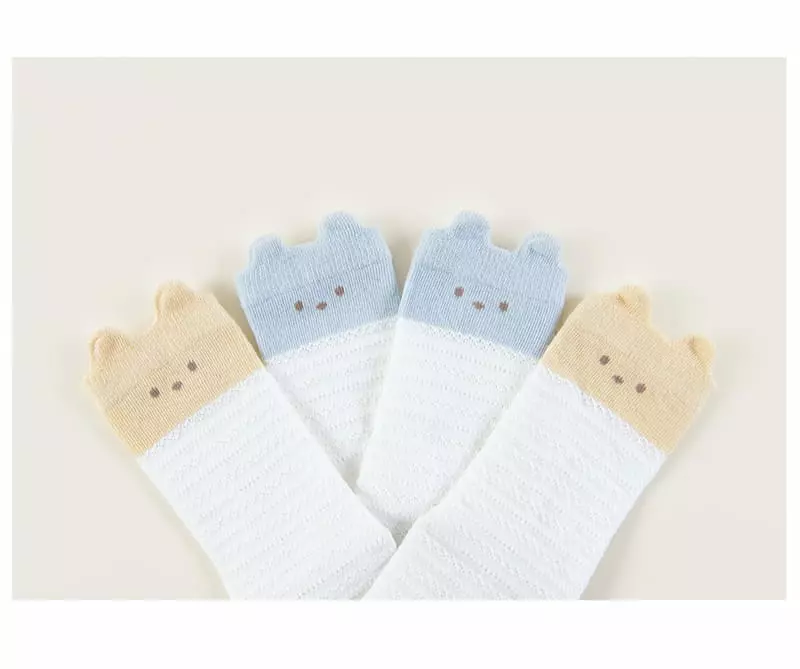 Kids Clara - Korean Baby Fashion - #babyoutfit - Brooni Baby Knee Socks [set of 5] - 4