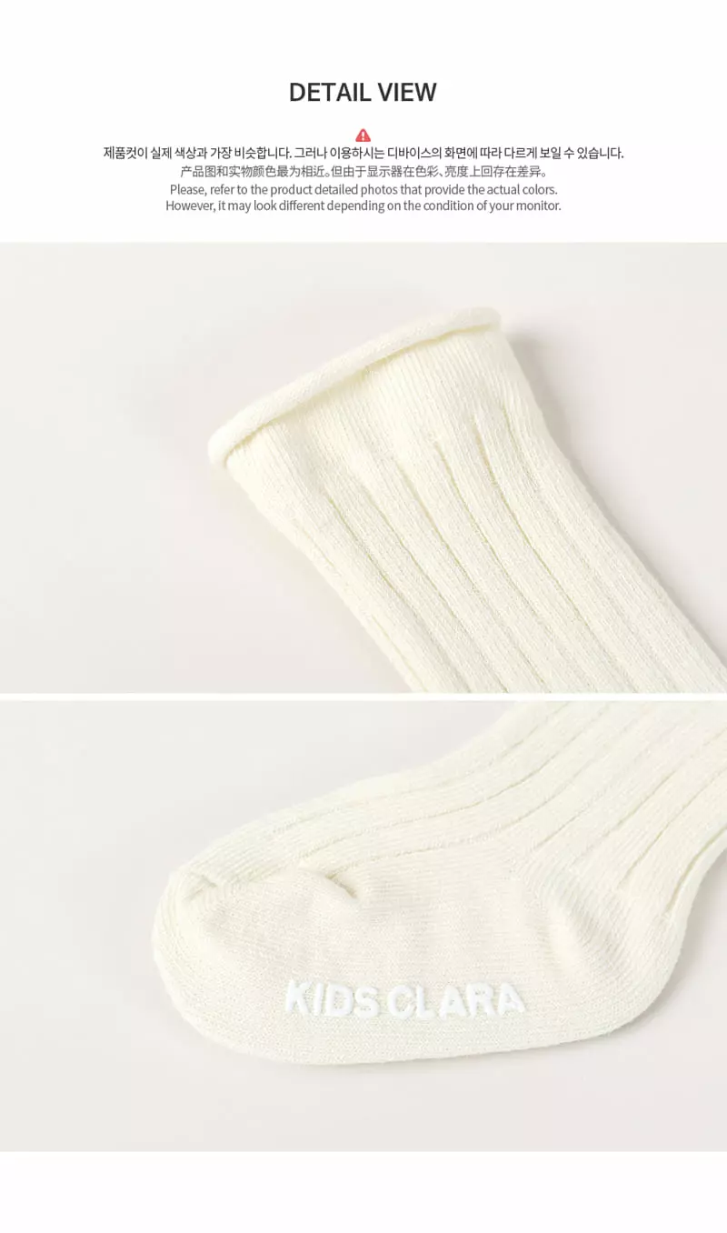 Kids Clara - Korean Baby Fashion - #babywear - Maco Rolling Baby Knee Socks [set of 5] - 7