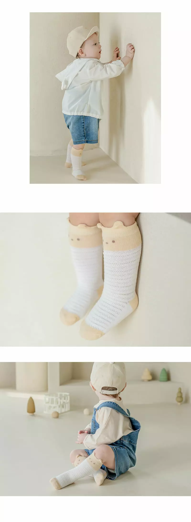 Kids Clara - Korean Baby Fashion - #babywear - Brooni Baby Knee Socks [set of 5] - 5