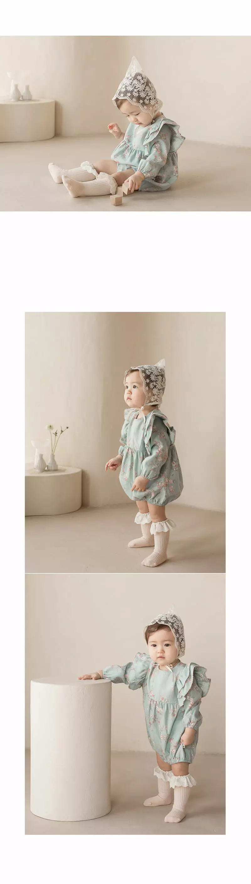 Kids Clara - Korean Children Fashion - #designkidswear - Latty Lace Baby Knee Socks [set of 5] - 5