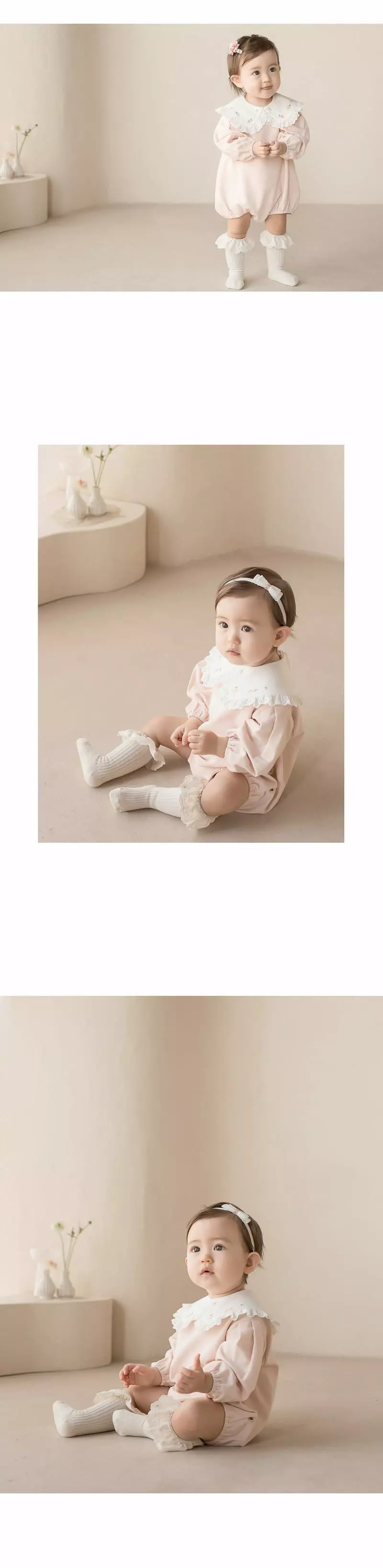 Kids Clara - Korean Children Fashion - #stylishchildhood - Latty Lace Baby Knee Socks [set of 5] - 2