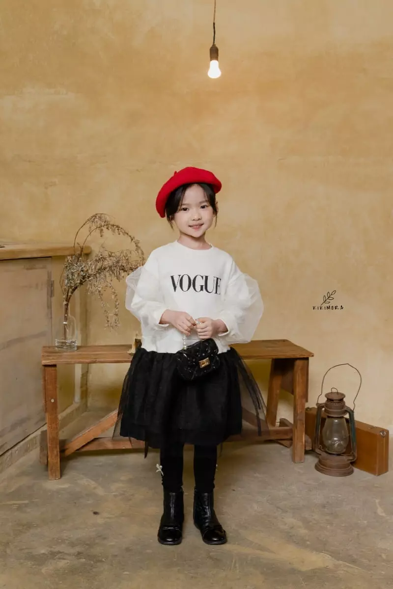 Kikimora - Korean Children Fashion - #childrensboutique - VOGUE Sha One-piece - 4