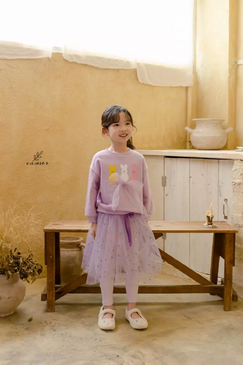 Kikimora - Korean Children Fashion - #kidsstore - Candy Rabbit Sweatshirt