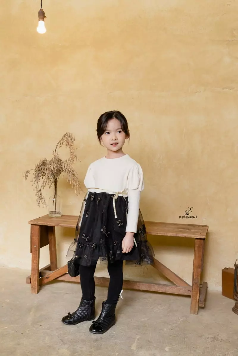 Kikimora - Korean Children Fashion - #magicofchildhood - Nalnal Ribbon Leggings - 3