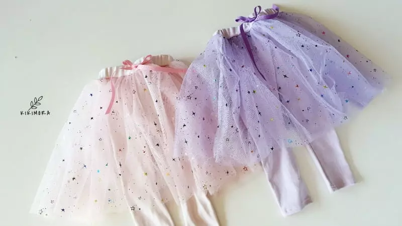 Kikimora - Korean Children Fashion - #todddlerfashion - Miribe Tutu Skirt Leggings - 5