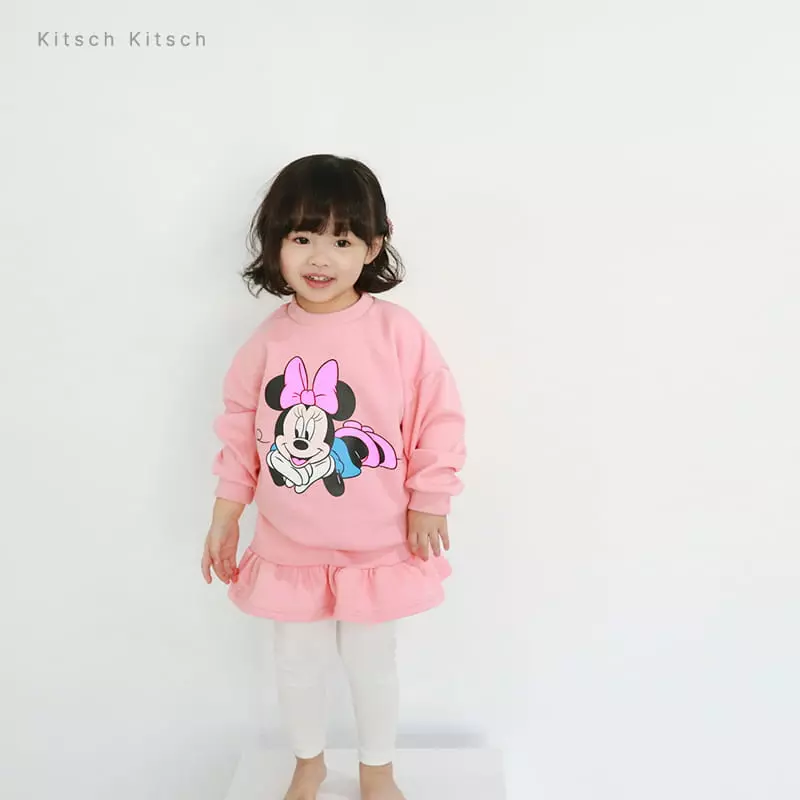 Kitsch Kitsch - Korean Children Fashion - #designkidswear - Disney Look Only Me Mickey Top Skirt Set - 7