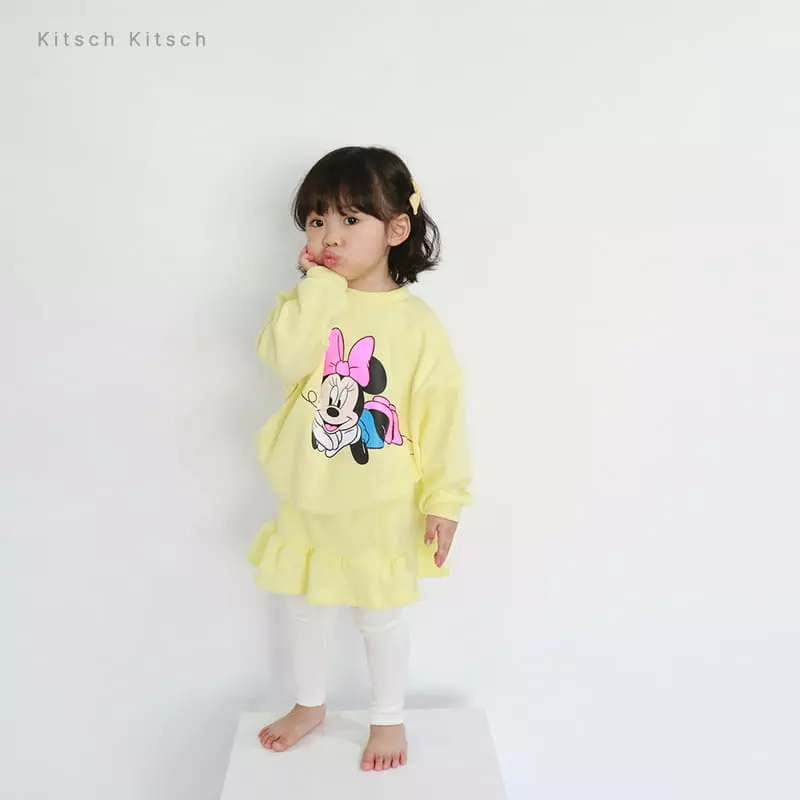 Kitsch Kitsch - Korean Children Fashion - #discoveringself - Disney Look Only Me Mickey Top Skirt Set - 8