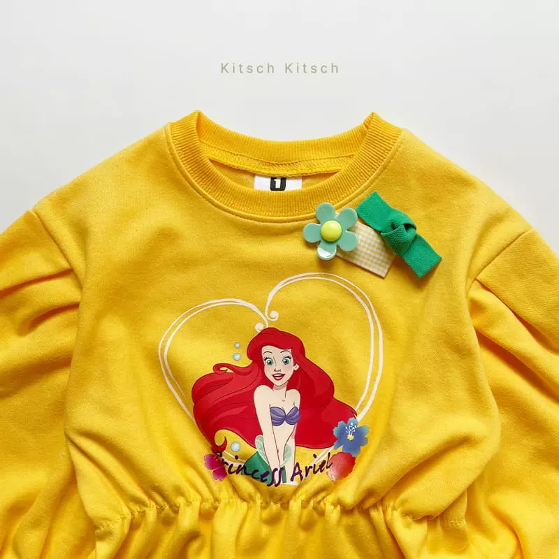 Kitsch Kitsch - Korean Children Fashion - #todddlerfashion - Disney Princess Top Bottom Set - 7