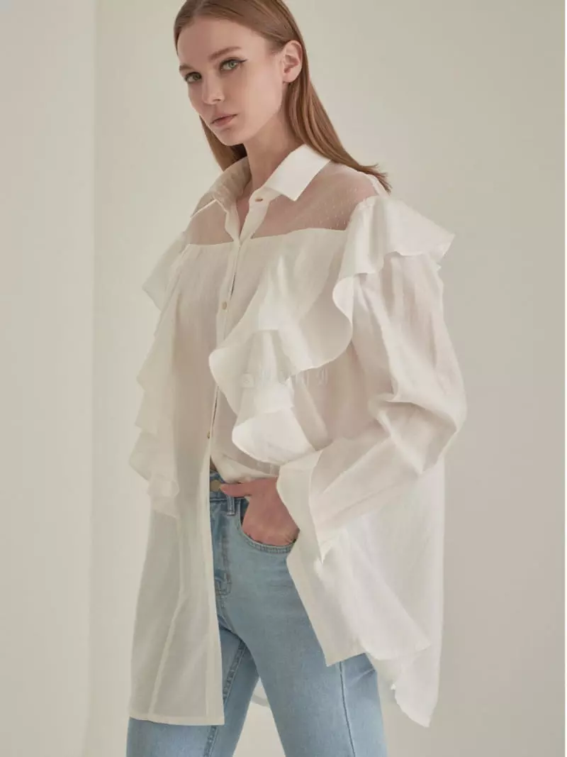 Kkonju - Korean Women Fashion - #womensfashion - Rich Blouse - 3