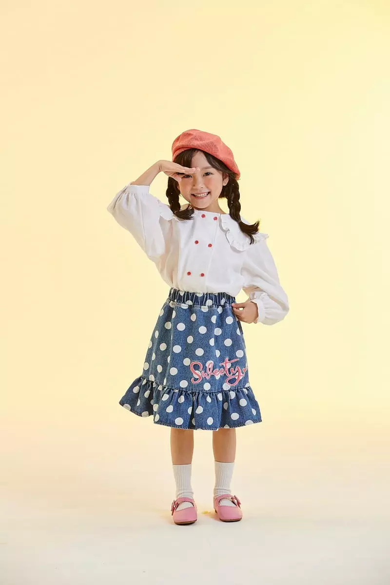 Kokoyarn - Korean Children Fashion - #kidzfashiontrend - Collar Blouse - 4
