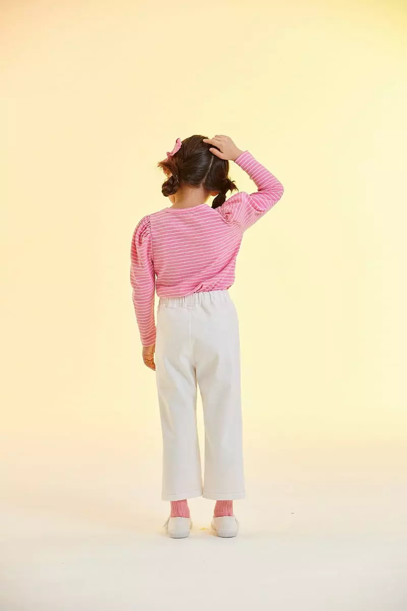 Kokoyarn - Korean Children Fashion - #childofig - Candy Girl Embroidery Pants - 5