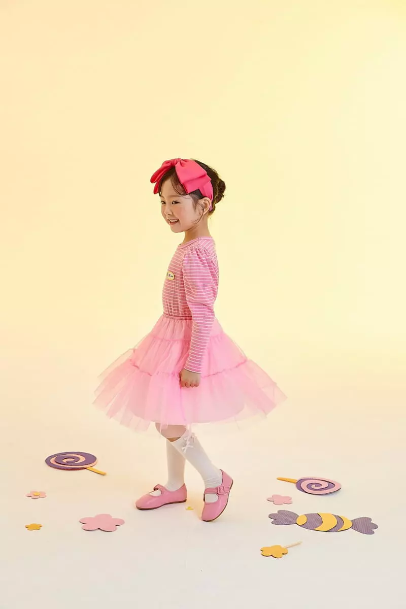 Kokoyarn - Korean Children Fashion - #childofig - Stripes Puff Tee - 11
