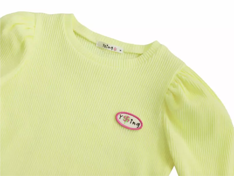 Kokoyarn - Korean Children Fashion - #childrensboutique - Rib Puff Tee - 12