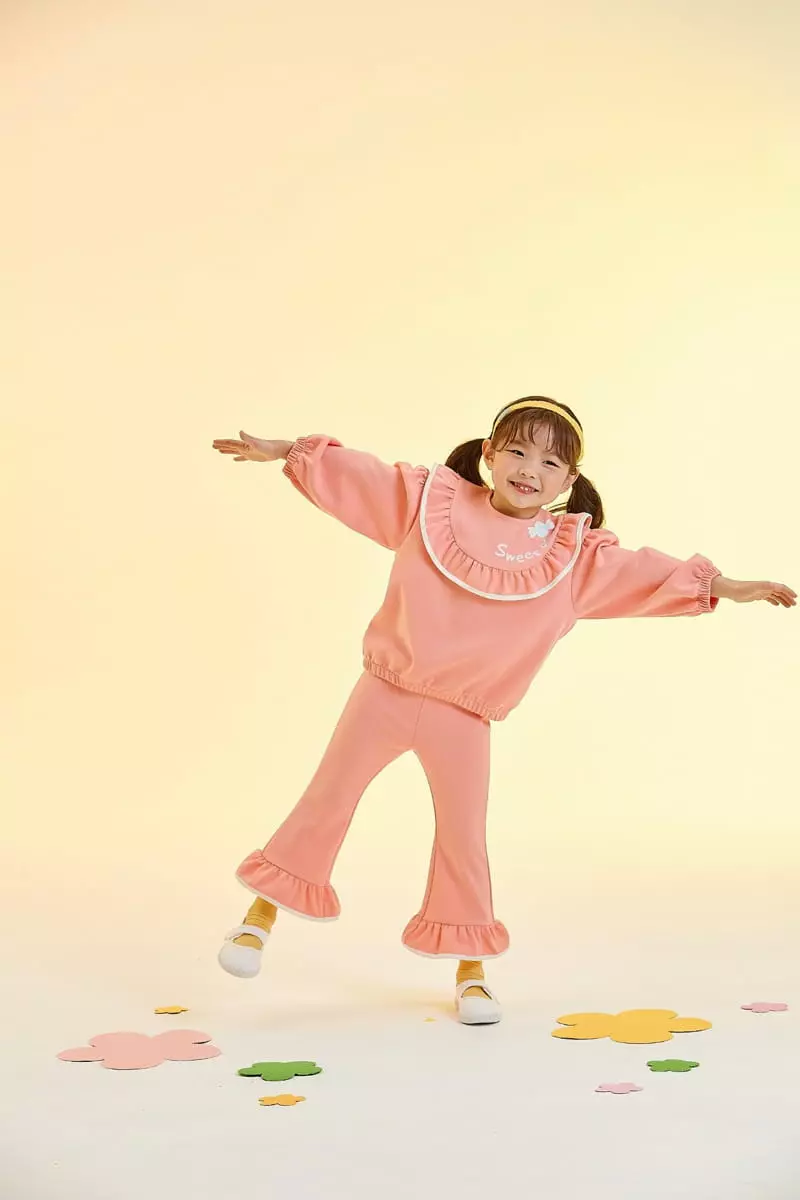 Kokoyarn - Korean Children Fashion - #childrensboutique - Bunddo Frill Top Bottom Set - 10